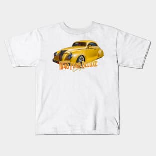 Customized 1940 Ford DeLuxe Coupe Kids T-Shirt